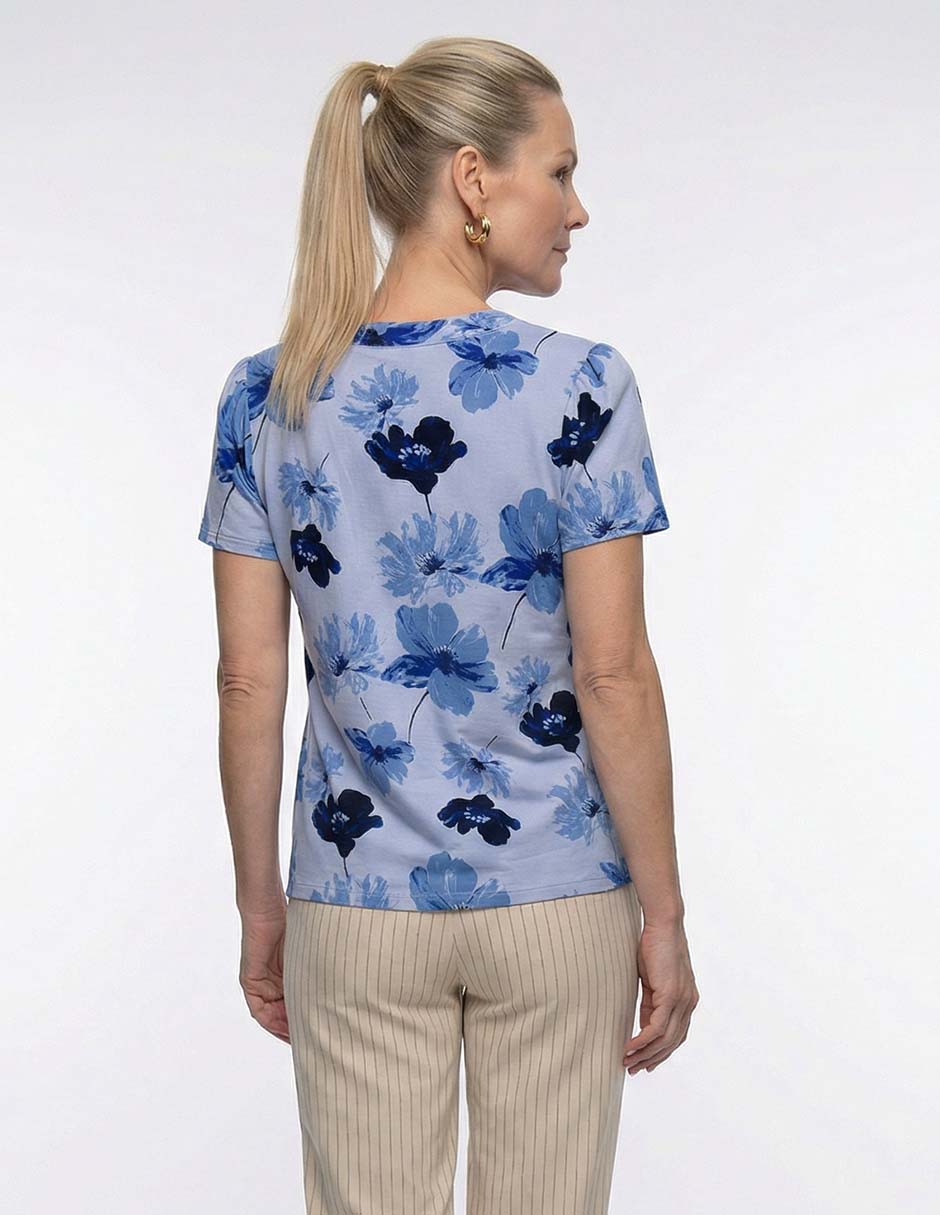 Blusa manga corta para mujer 2