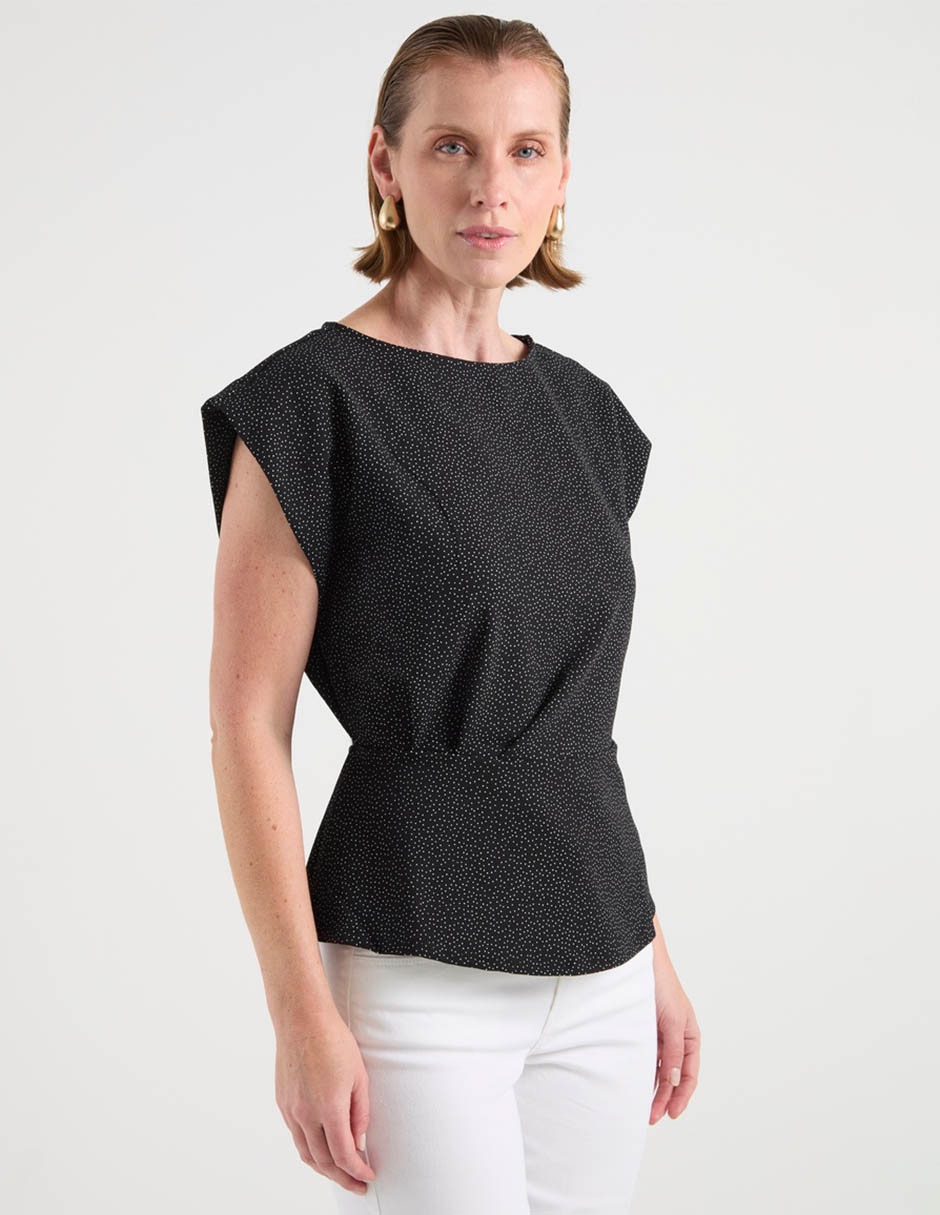 Blusa manga corta para mujer 1
