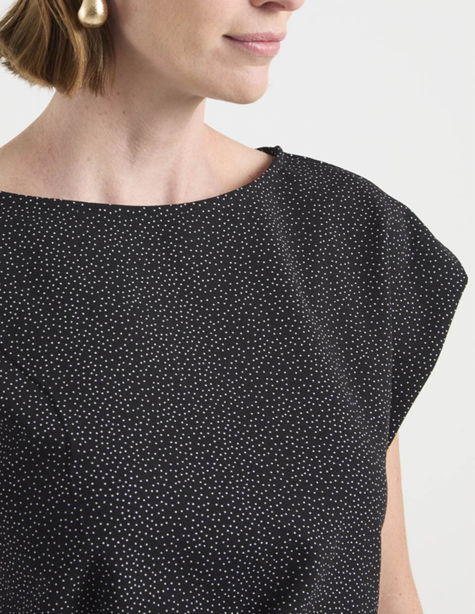 Blusa manga corta para mujer 9