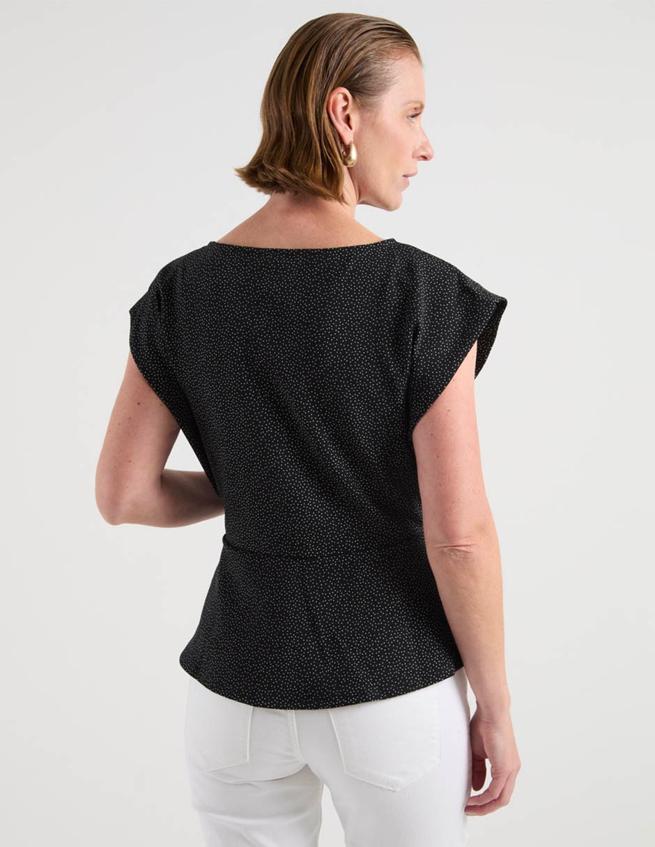 Blusa manga corta para mujer 11