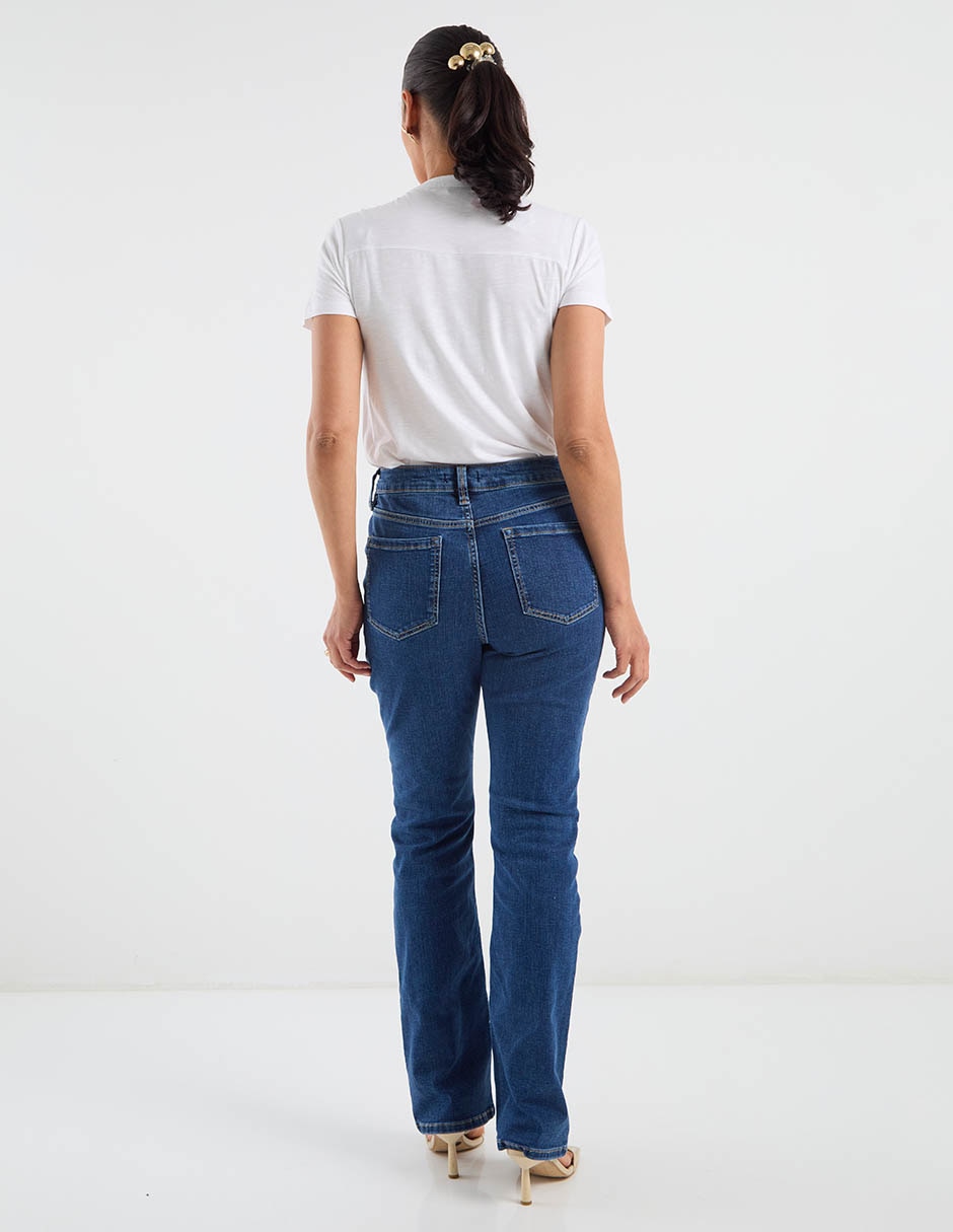 Jeans straight para mujer 3
