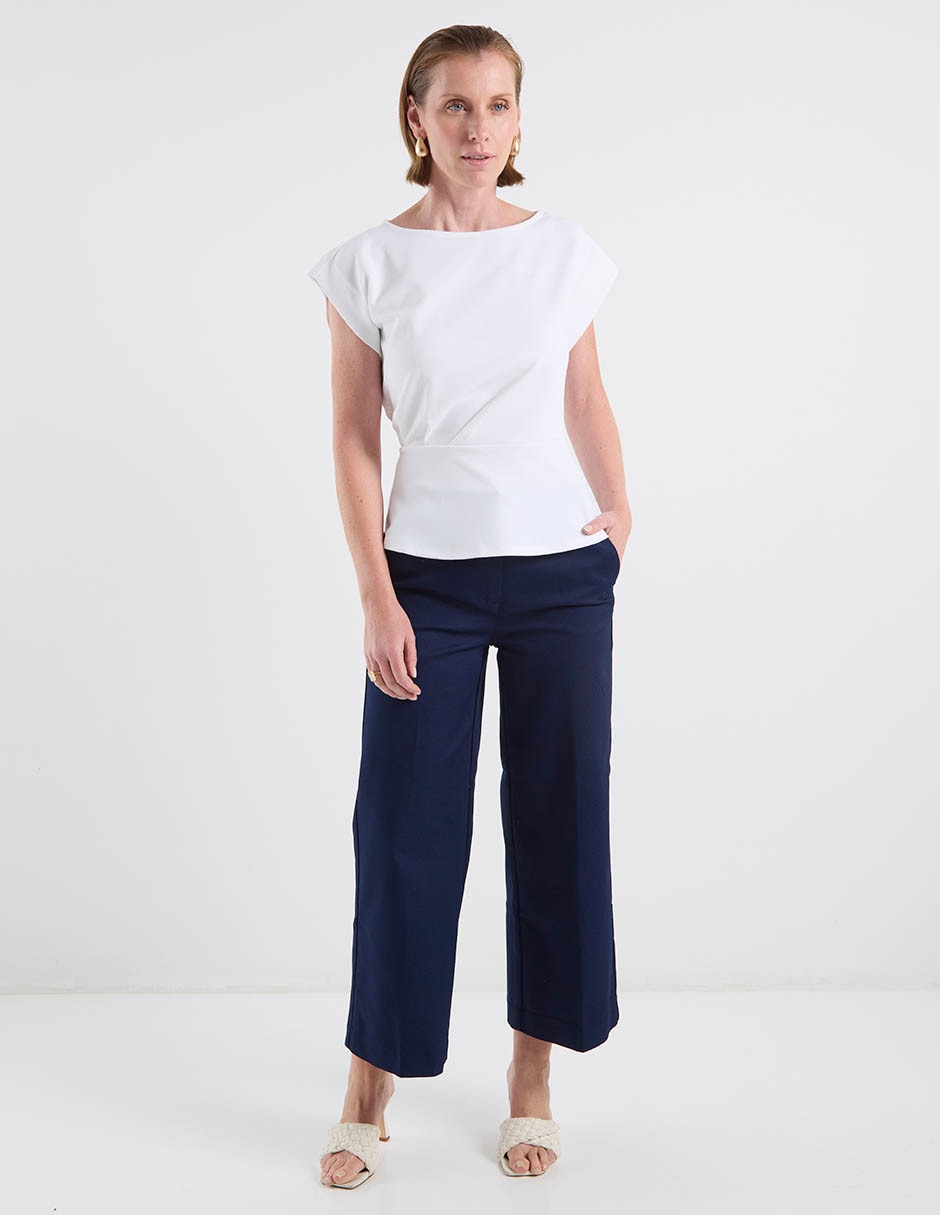 Blusa manga corta para mujer 8