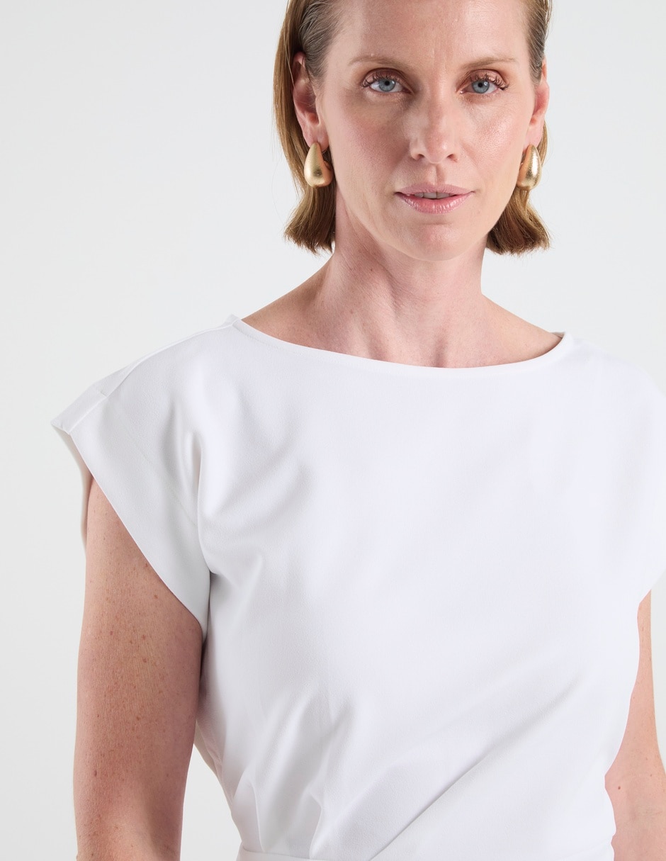 Blusa manga corta para mujer 9