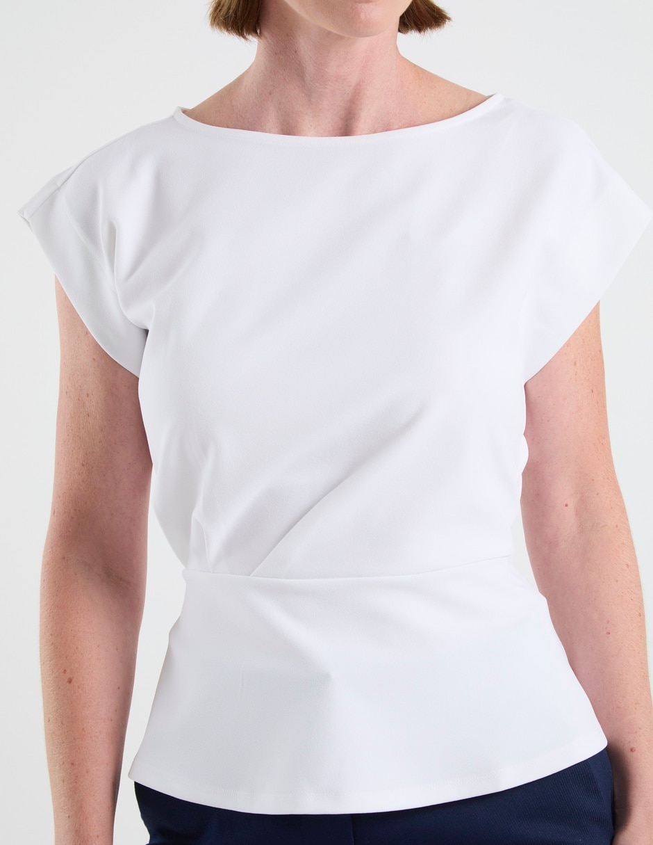 Blusa manga corta para mujer 10