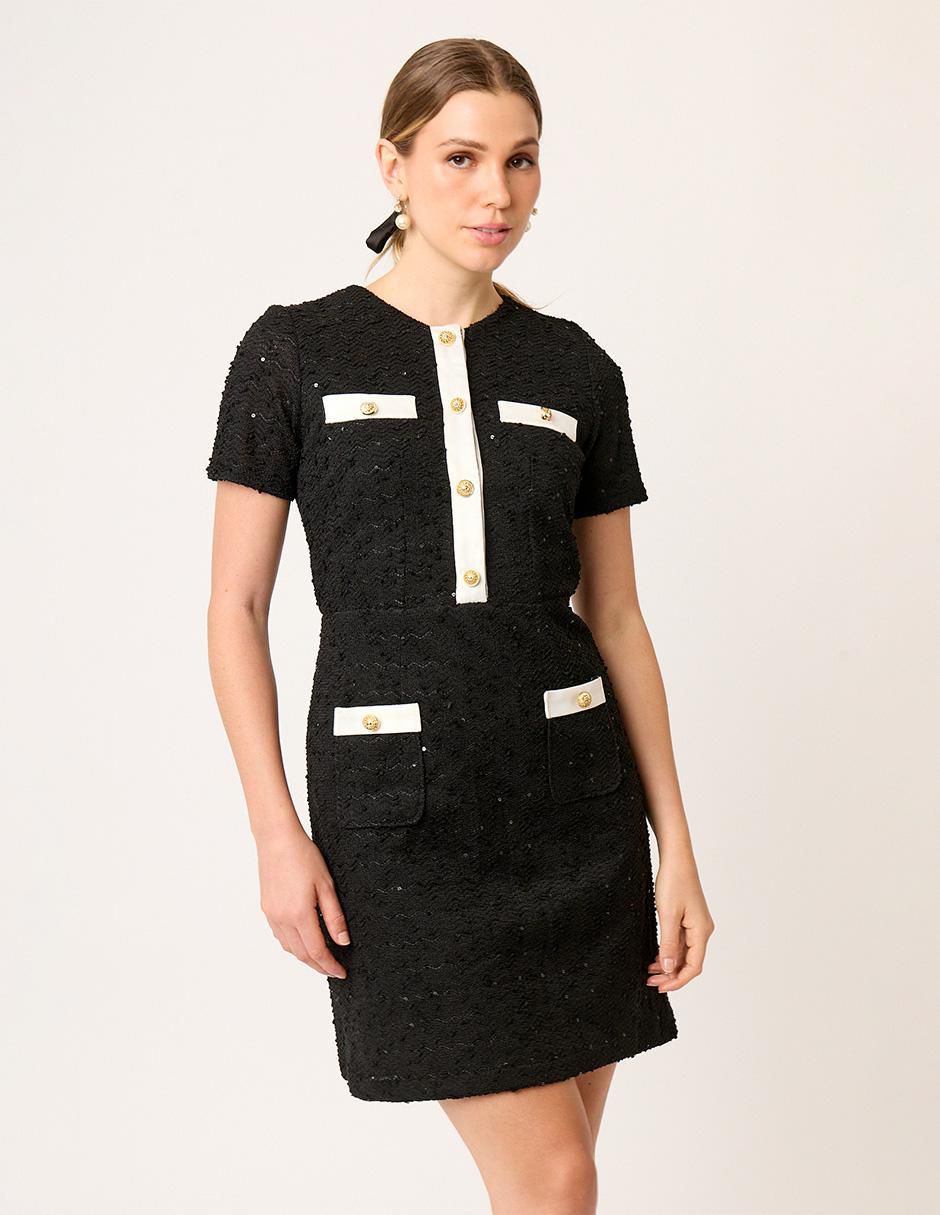 Vestido a la rodilla casual eugenia para mujer 2
