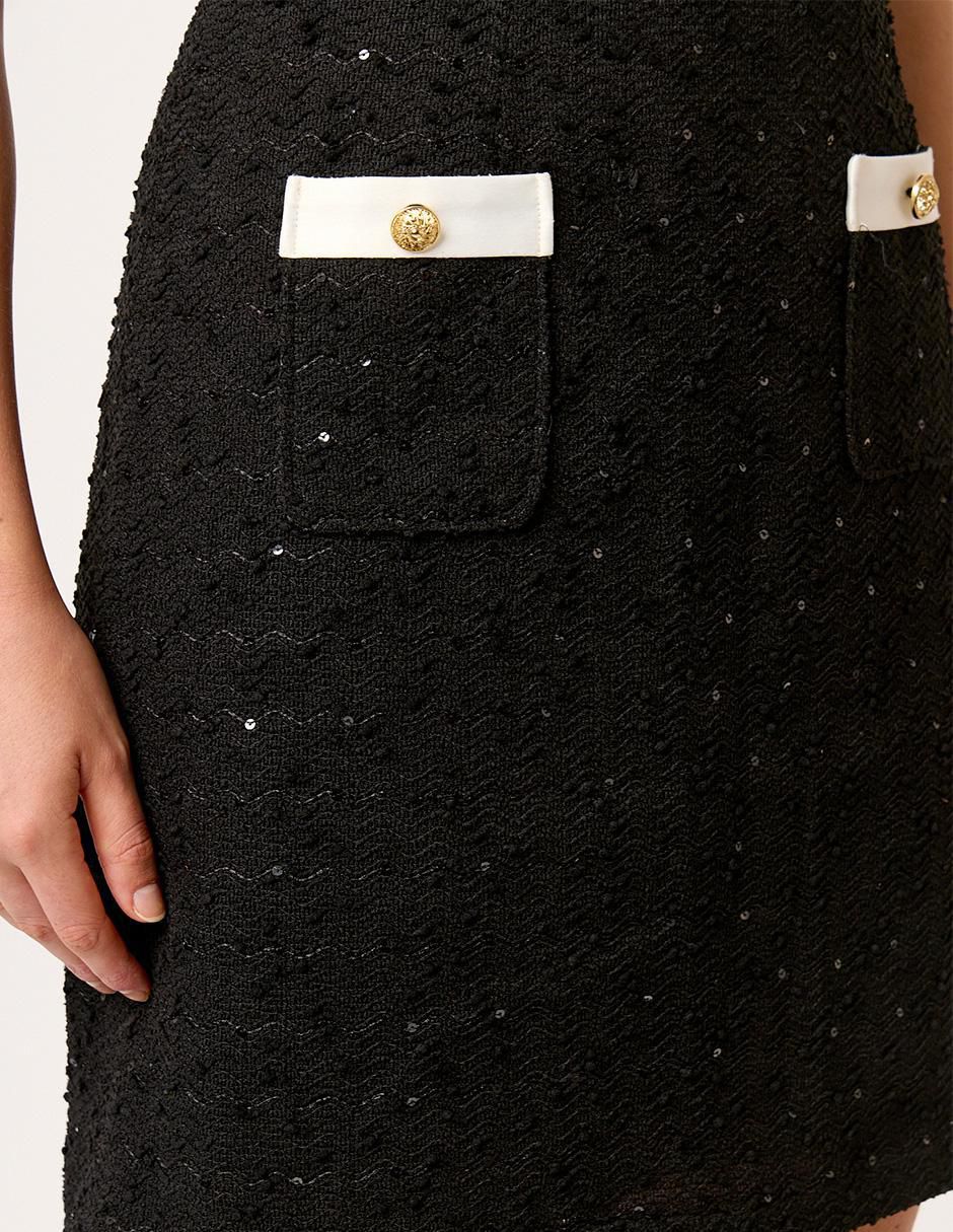 Vestido a la rodilla casual eugenia para mujer 10