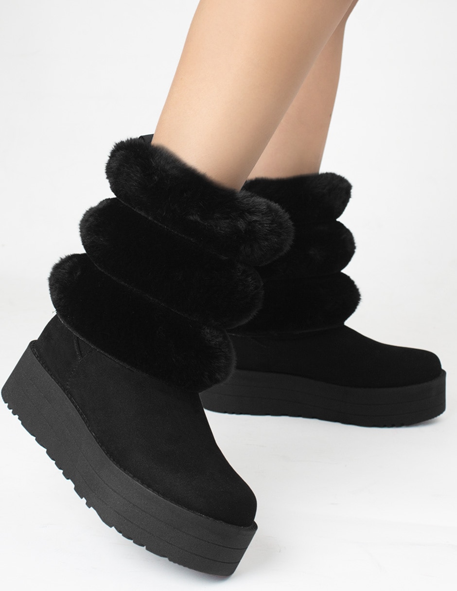 Bota media pierna para mujer 3