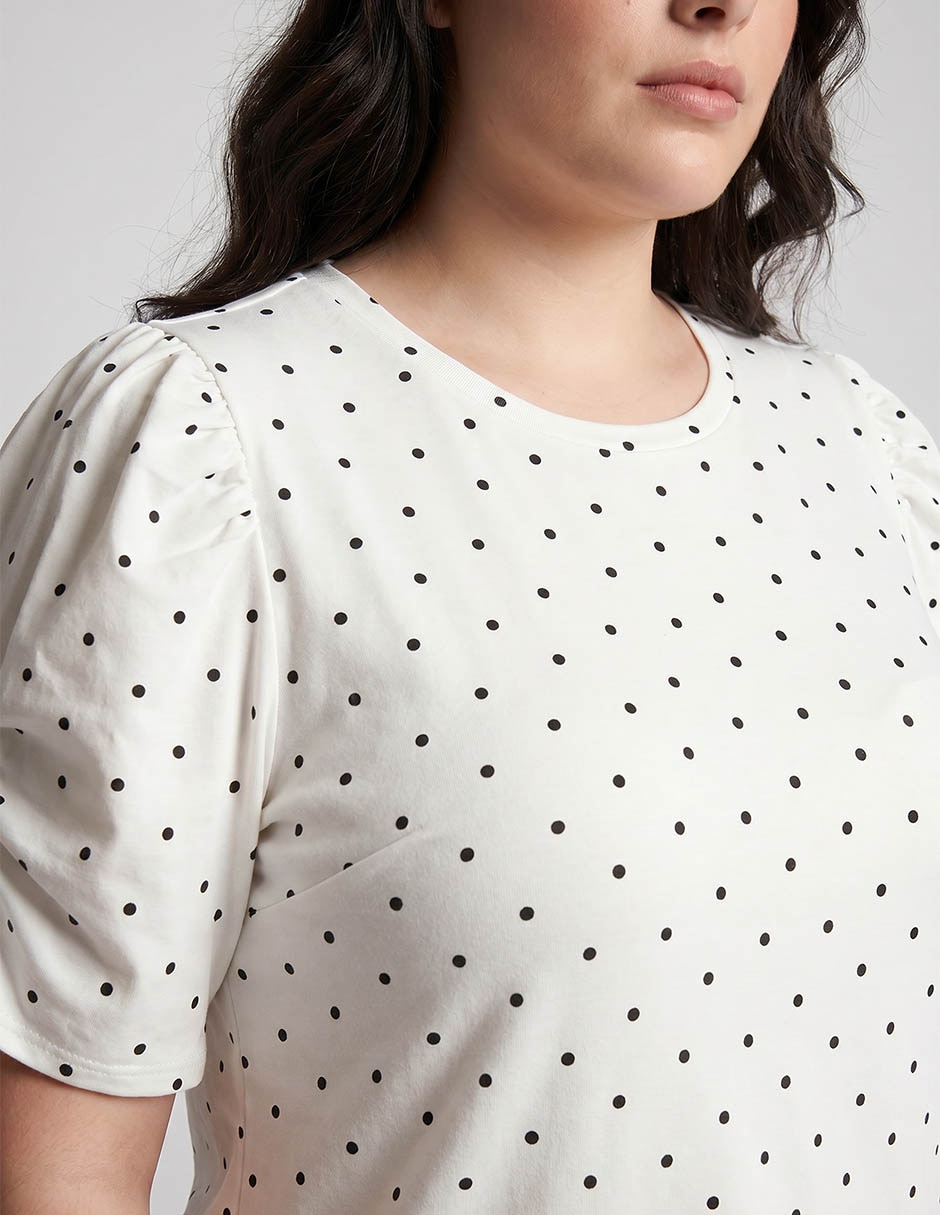 Blusa manga corta para mujer 3
