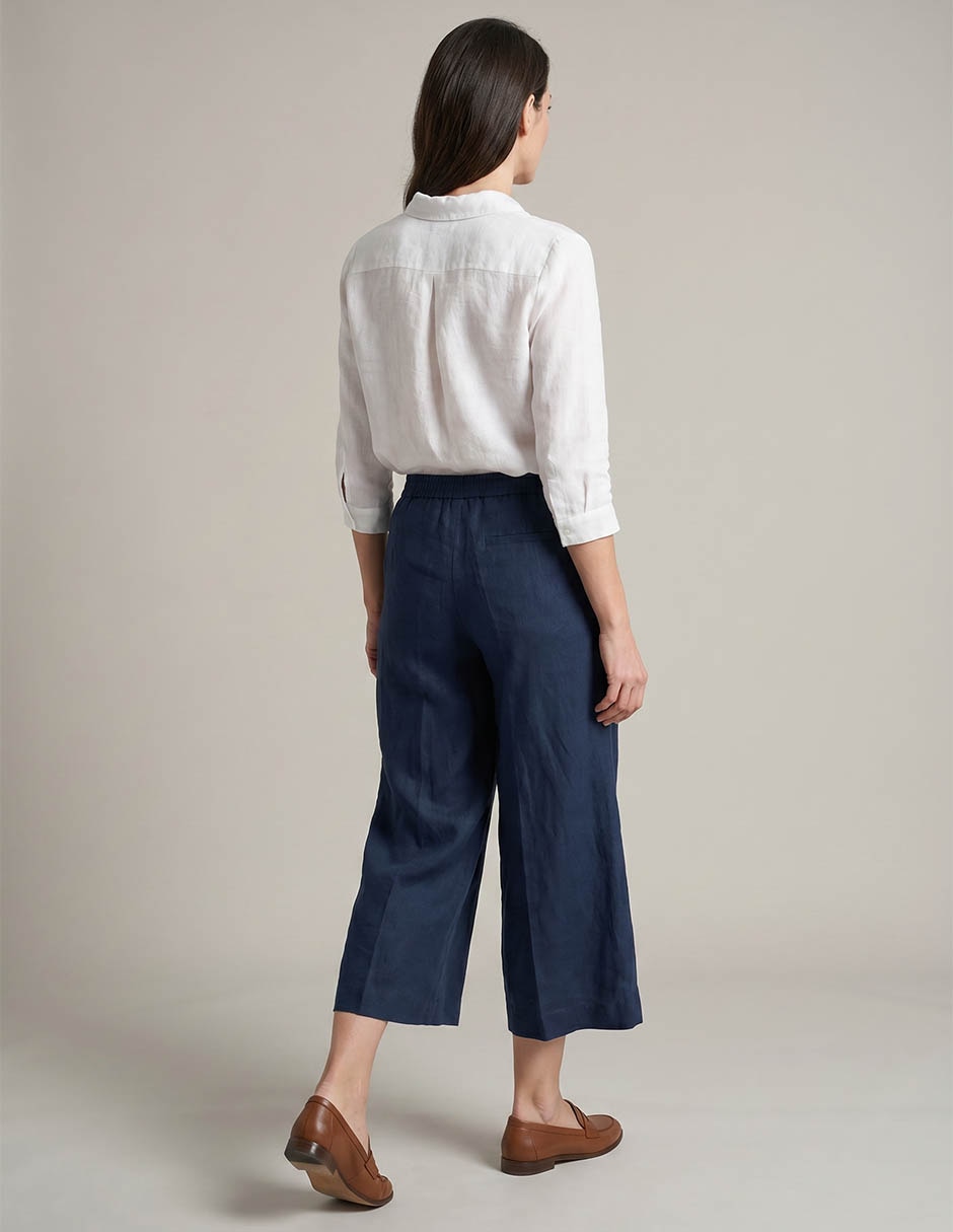 Pantalón coulotte Liz Claiborne amplio para mujer