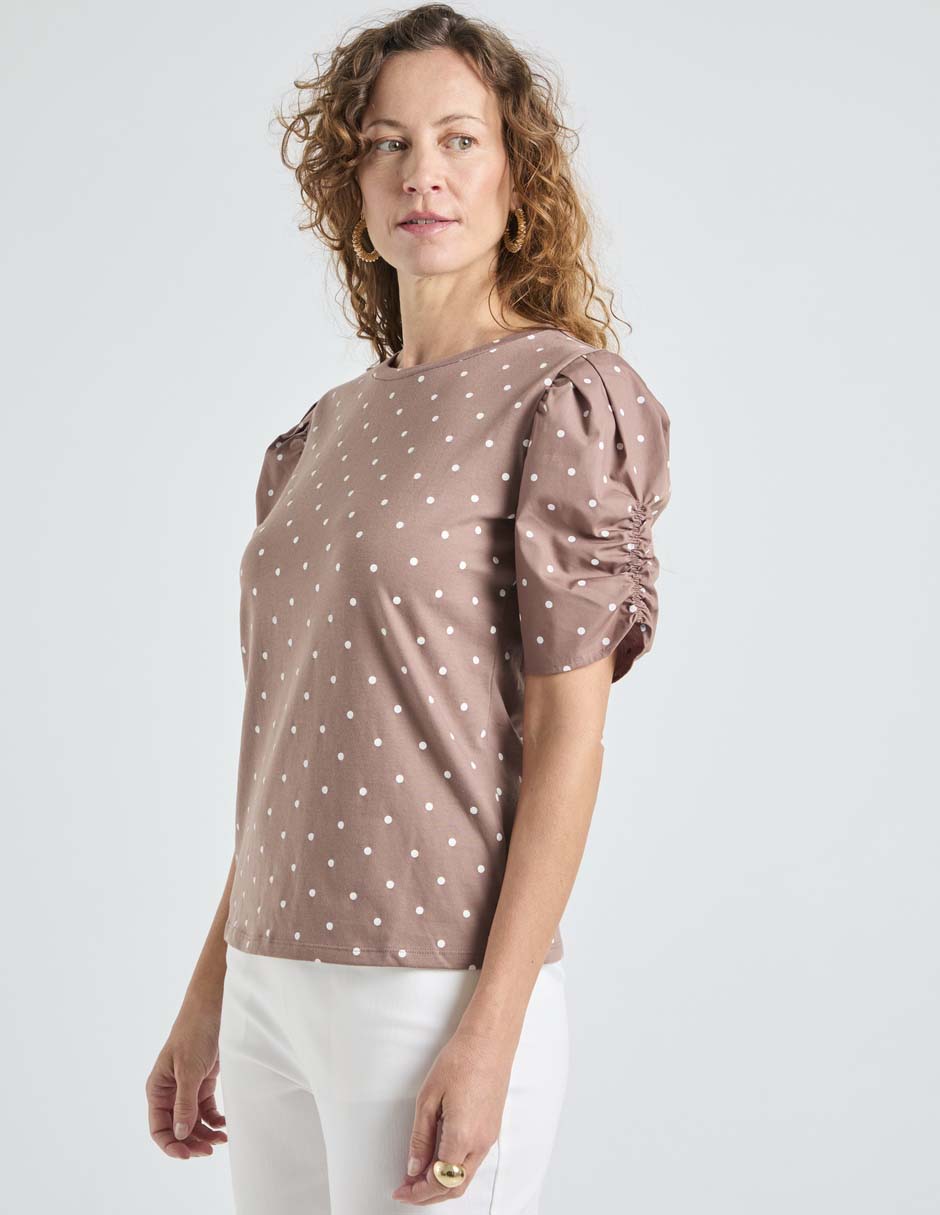 Blusa manga corta para mujer 2