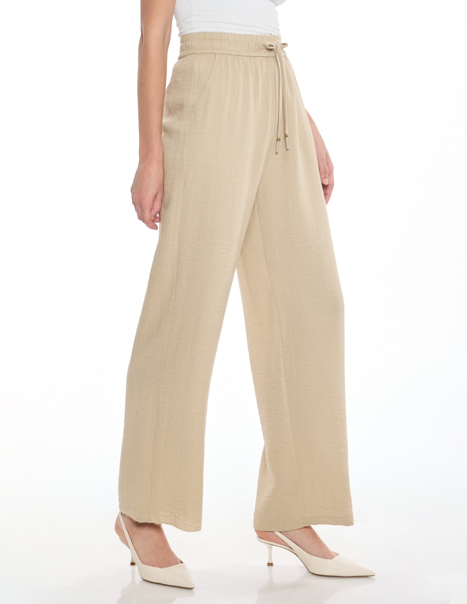 Pantalón amplio para mujer 4