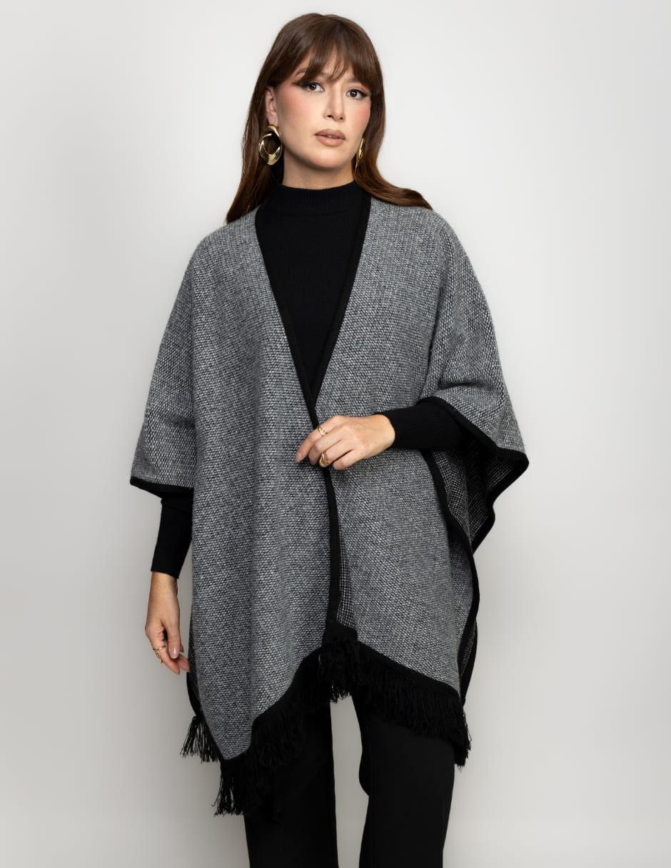 "capa/poncho/kimono" "para" mujer 1