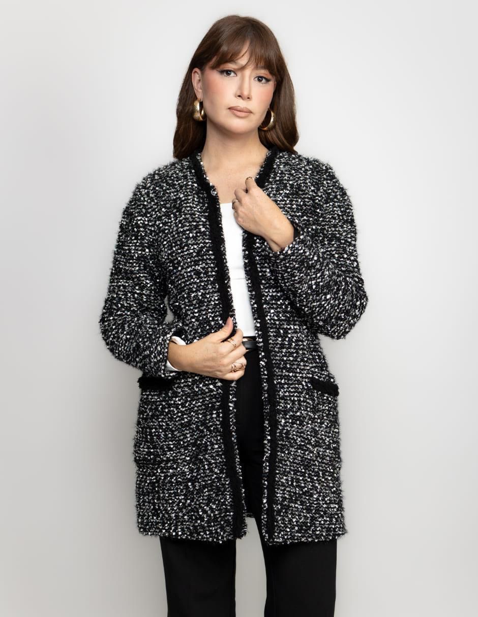 Suéter cuello redondo para mujer 1