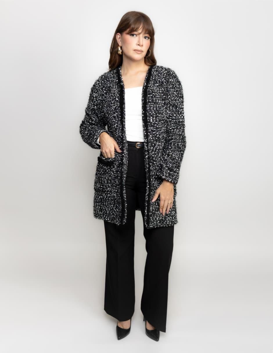 Suéter cuello redondo para mujer 3