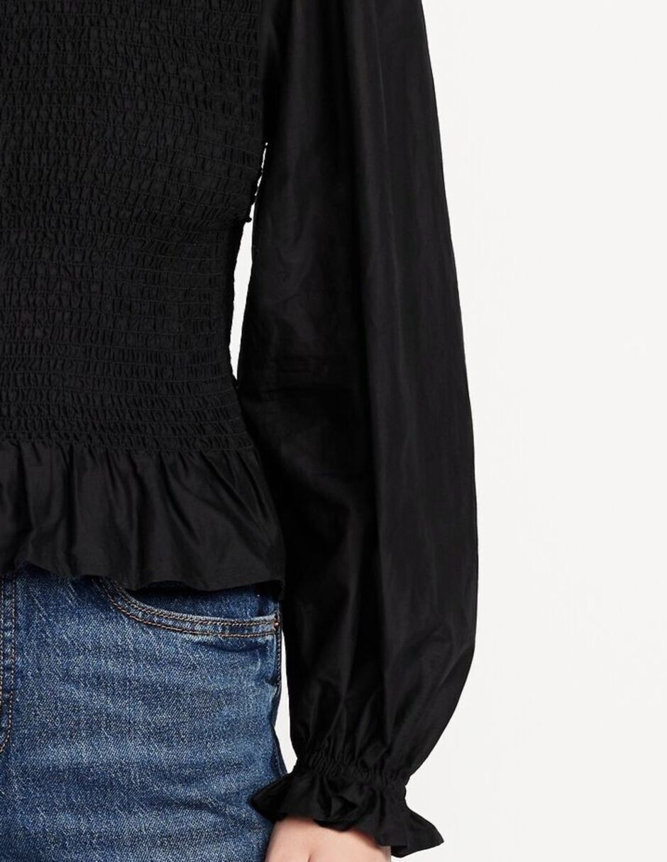 Blusa manga larga para mujer 4