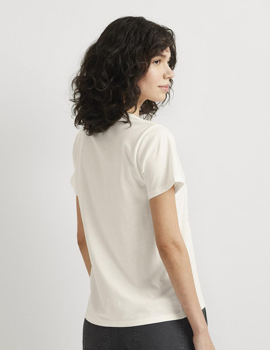 Playera manga corta Eddie Bauer cuello redondo para mujer