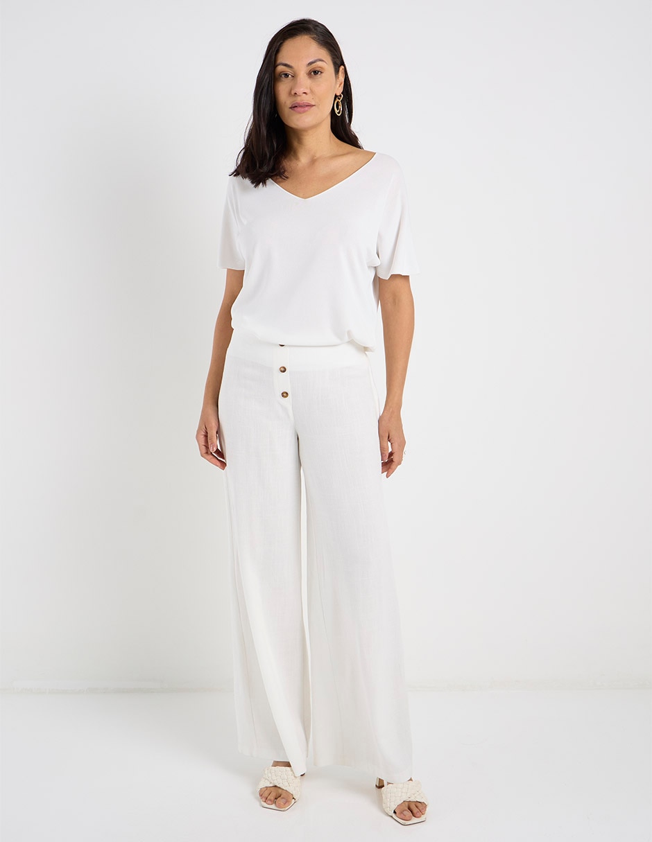 Pantalón amplio para mujer 3