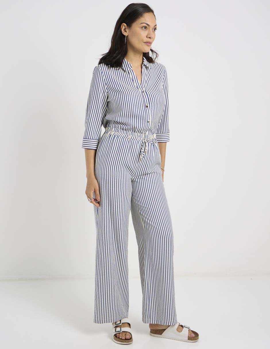 Blusa camisera manga 3/4 para mujer 6