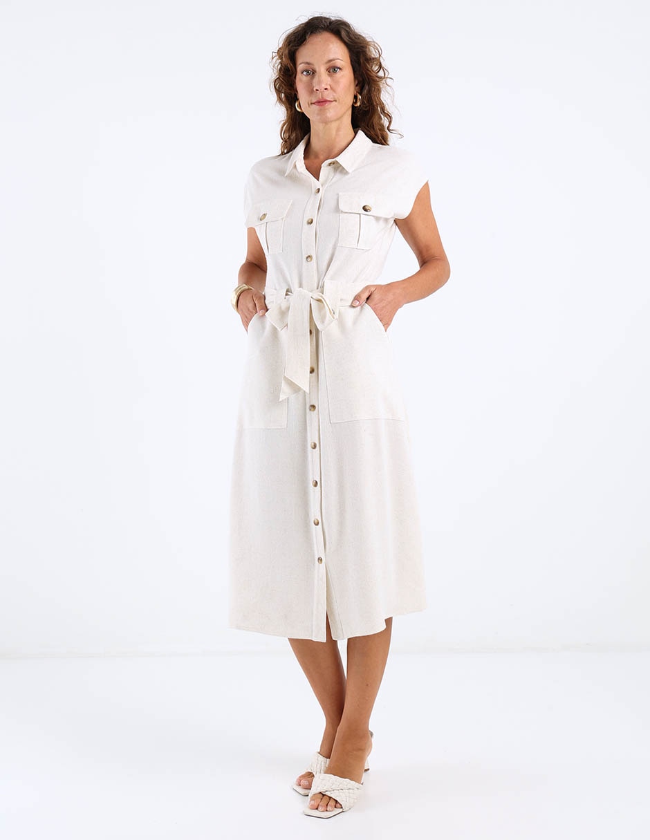 Vestido midi casual para mujer 7