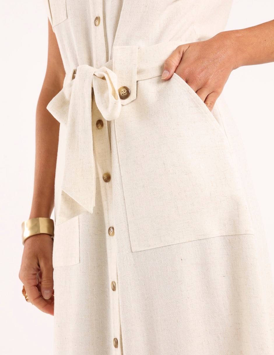 Vestido midi casual para mujer 10