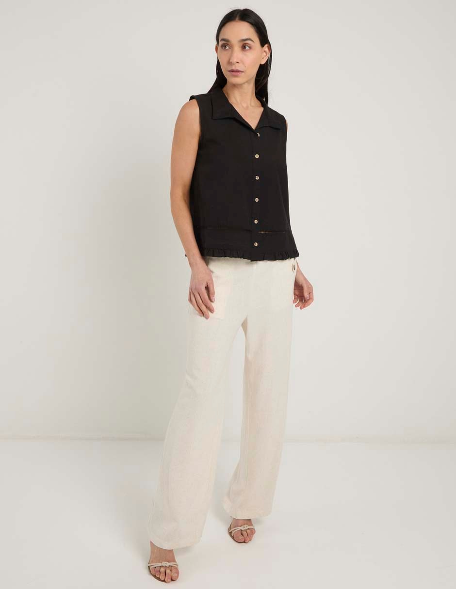Pantalón straight para mujer Pantalón straight para mujer