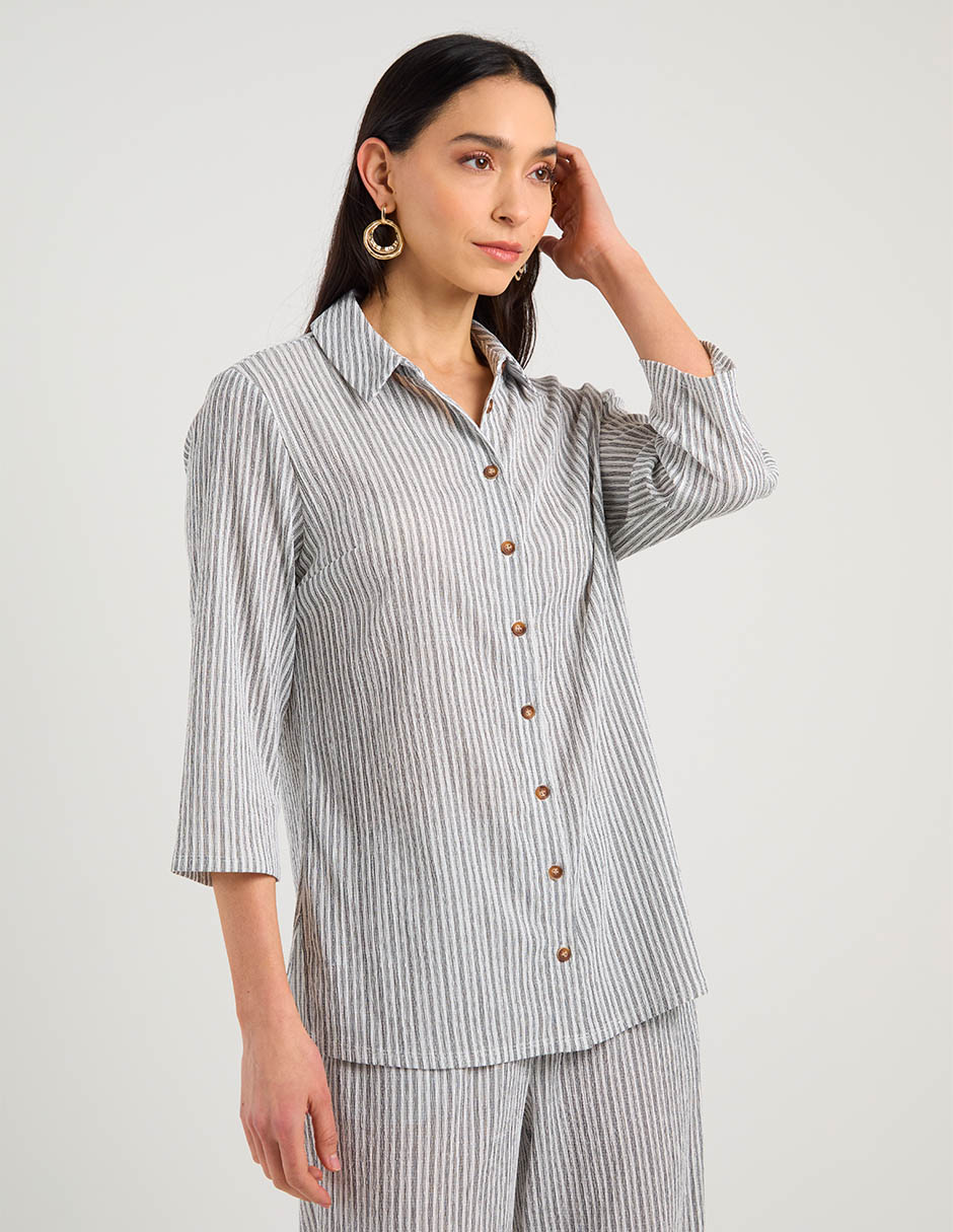 Blusa manga 3/4 para mujer 7
