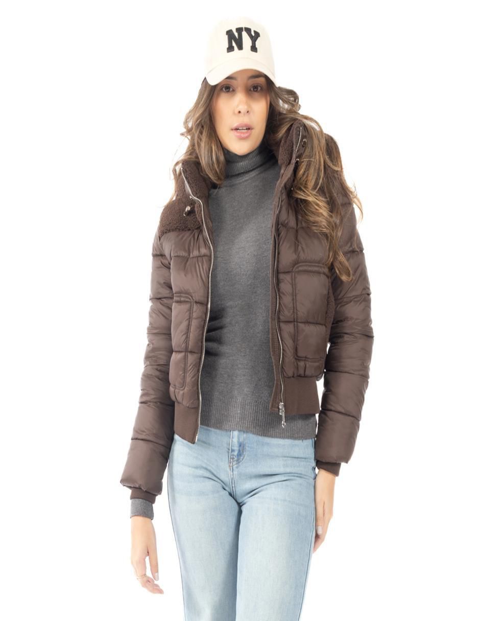 Chamarra acolchada para mujer