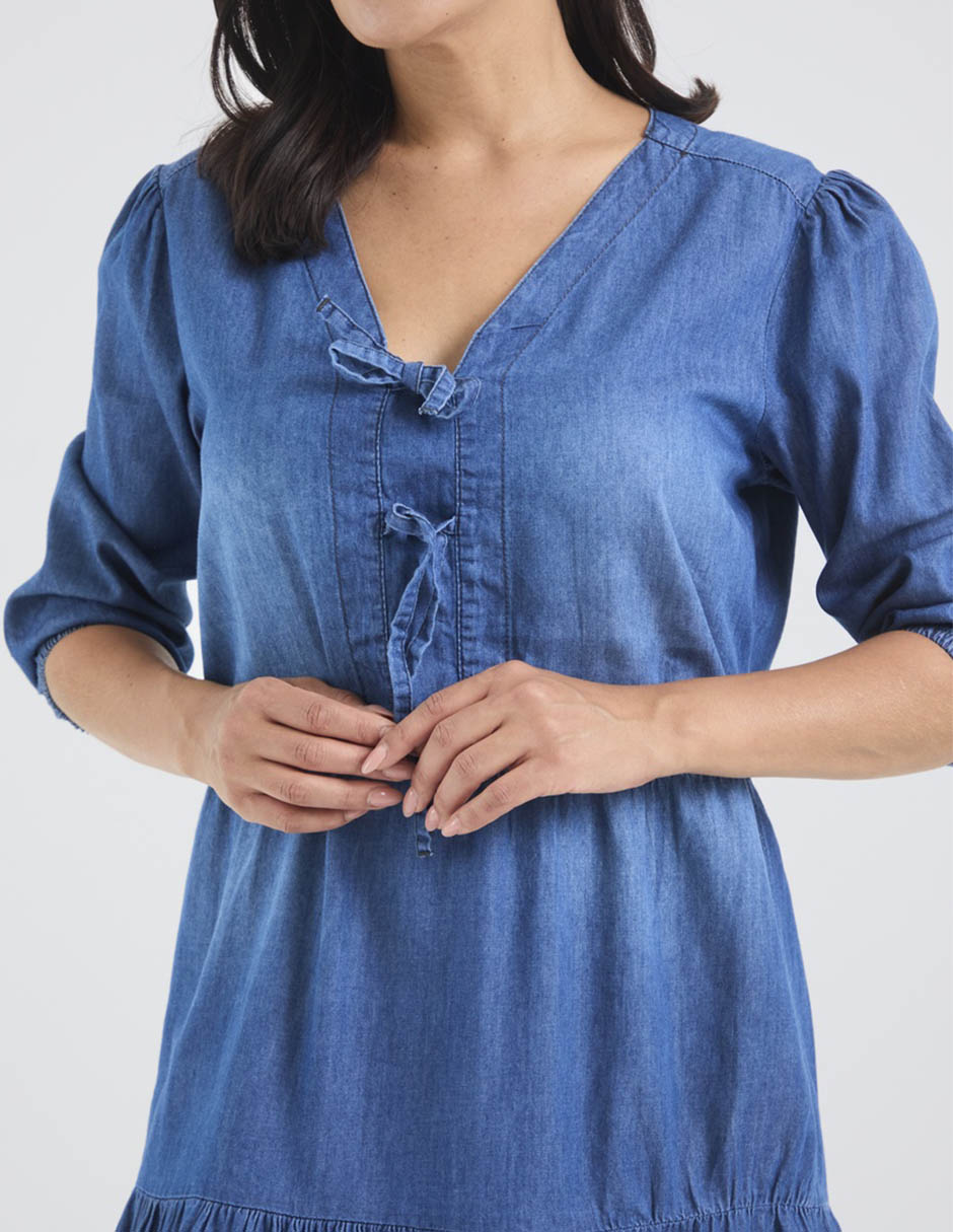 Vestido midi casual para mujer 5
