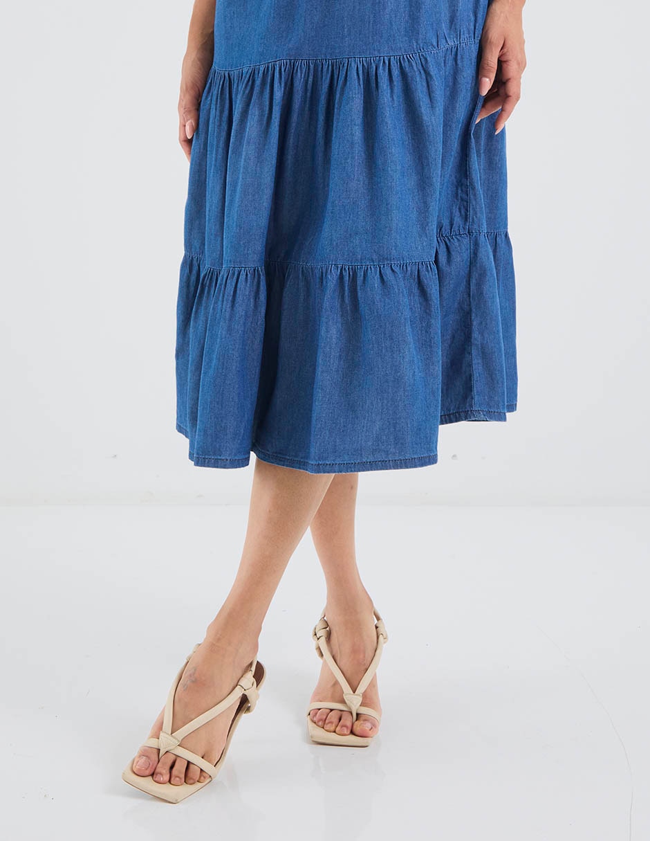 Vestido midi casual para mujer 6