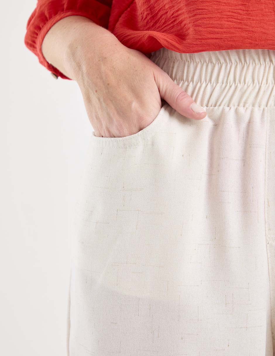 Pantalón relaxed amplio para mujer 3