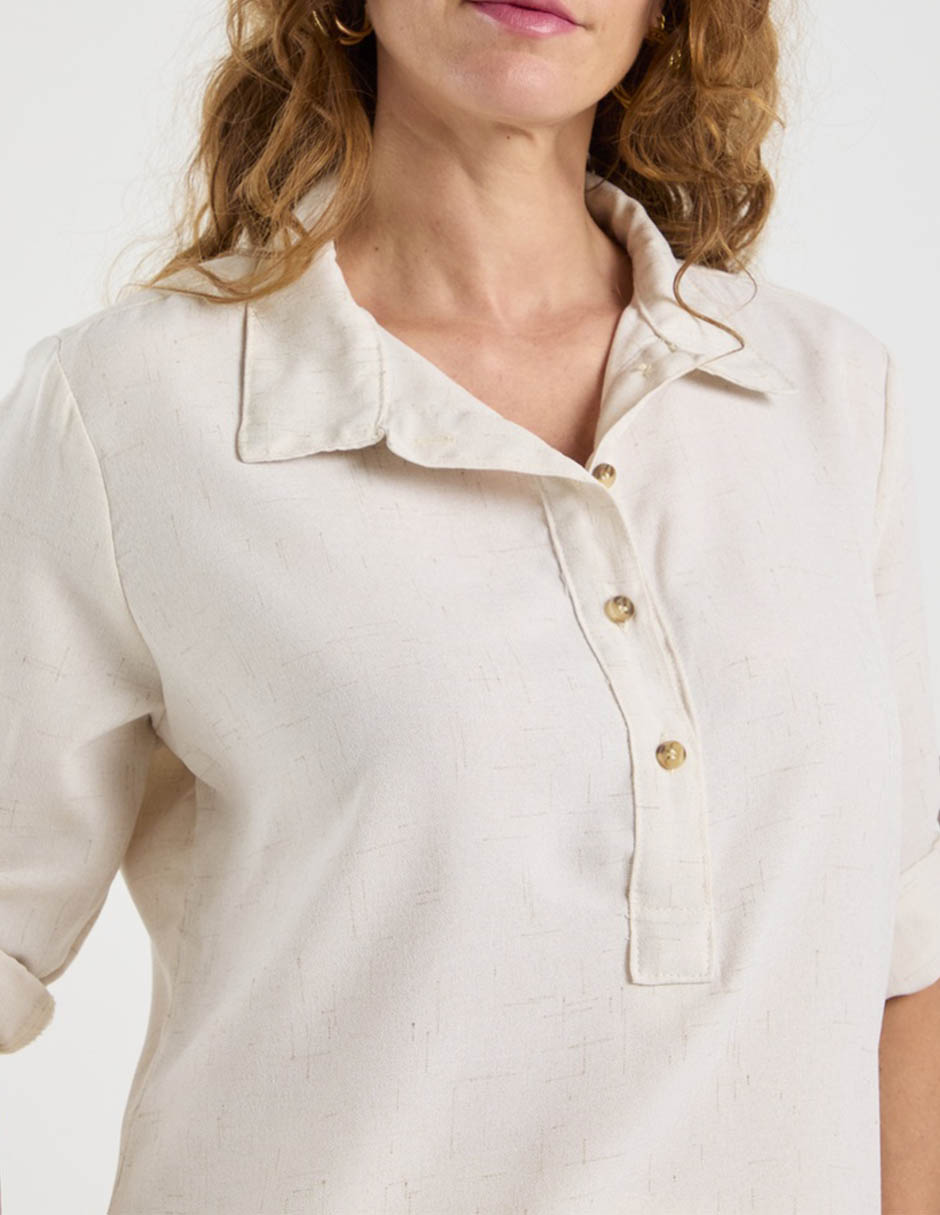 Blusa manga 3/4 para mujer 4