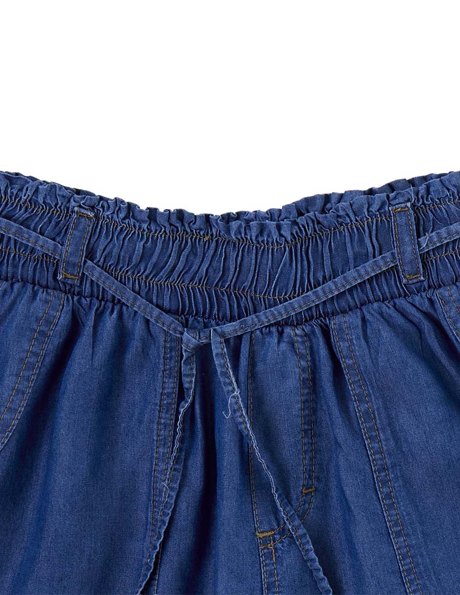 Bermuda de mezclilla para mujer 2