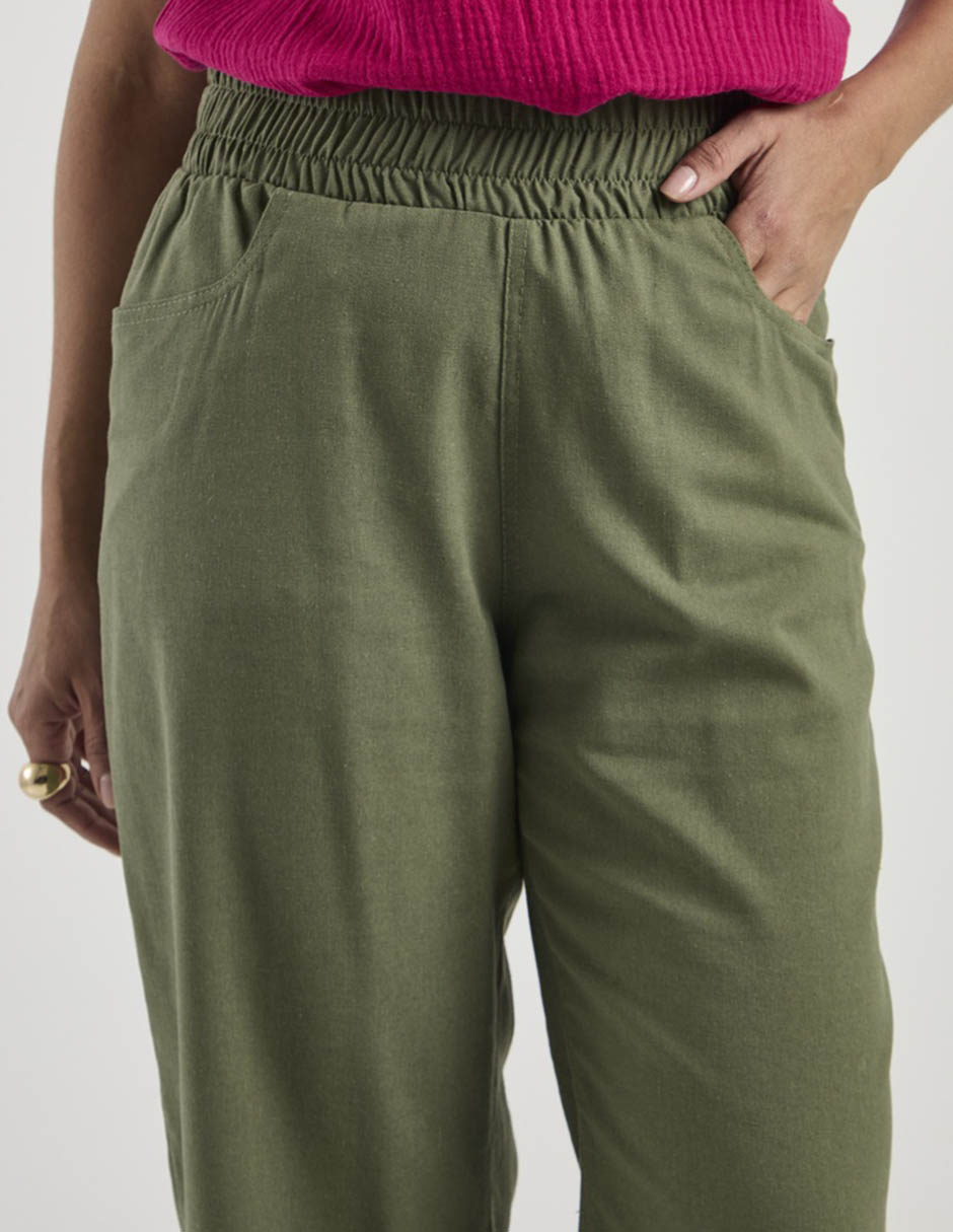 Pantalón relaxed straight para mujer 10