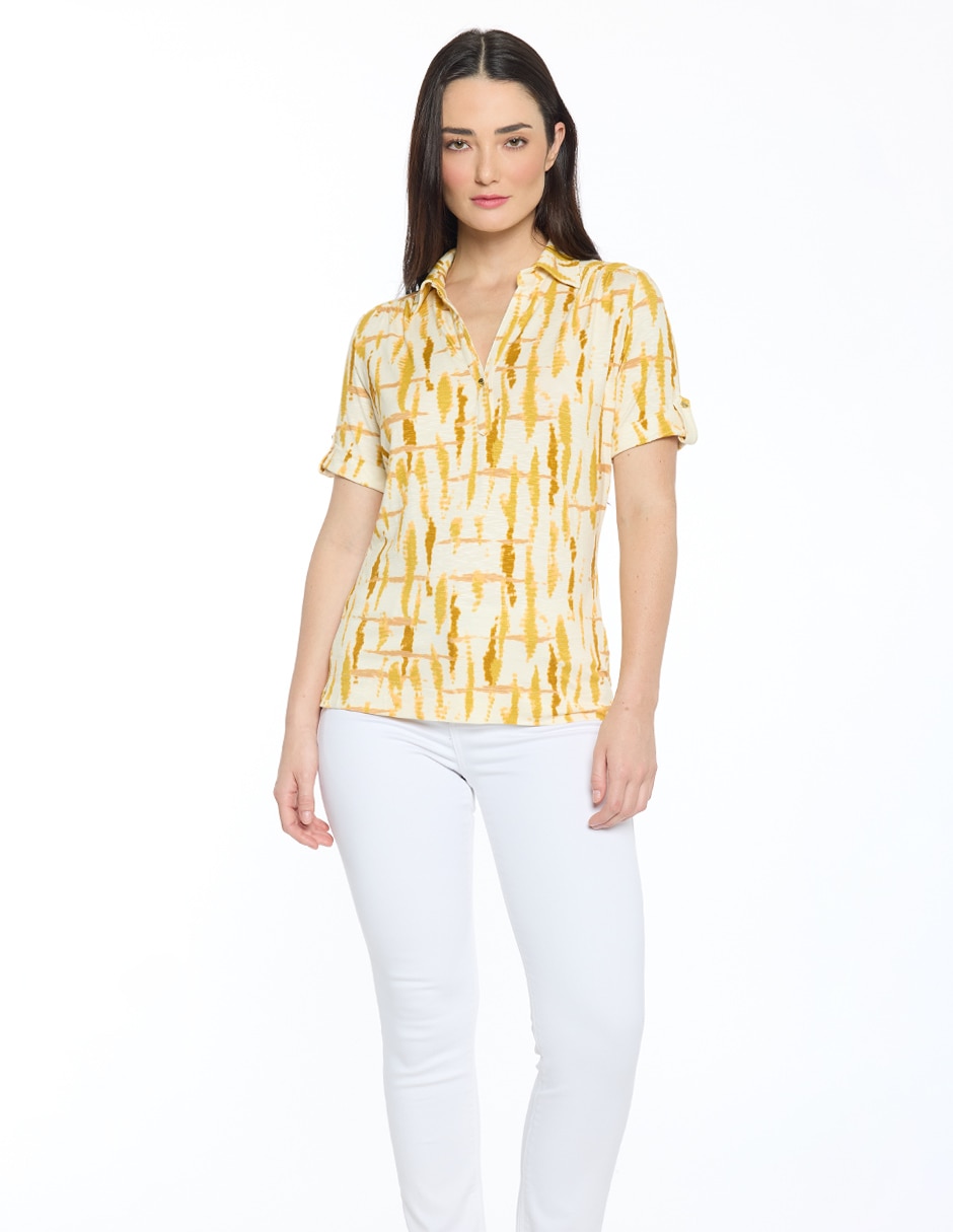 Blusa manga corta para mujer Blusa manga corta para mujer