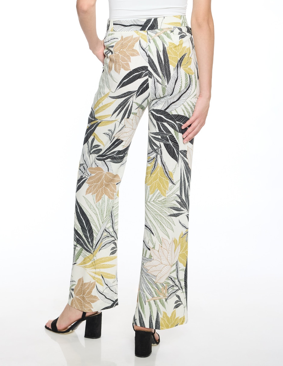 Pantalón de vestir straight para mujer 3