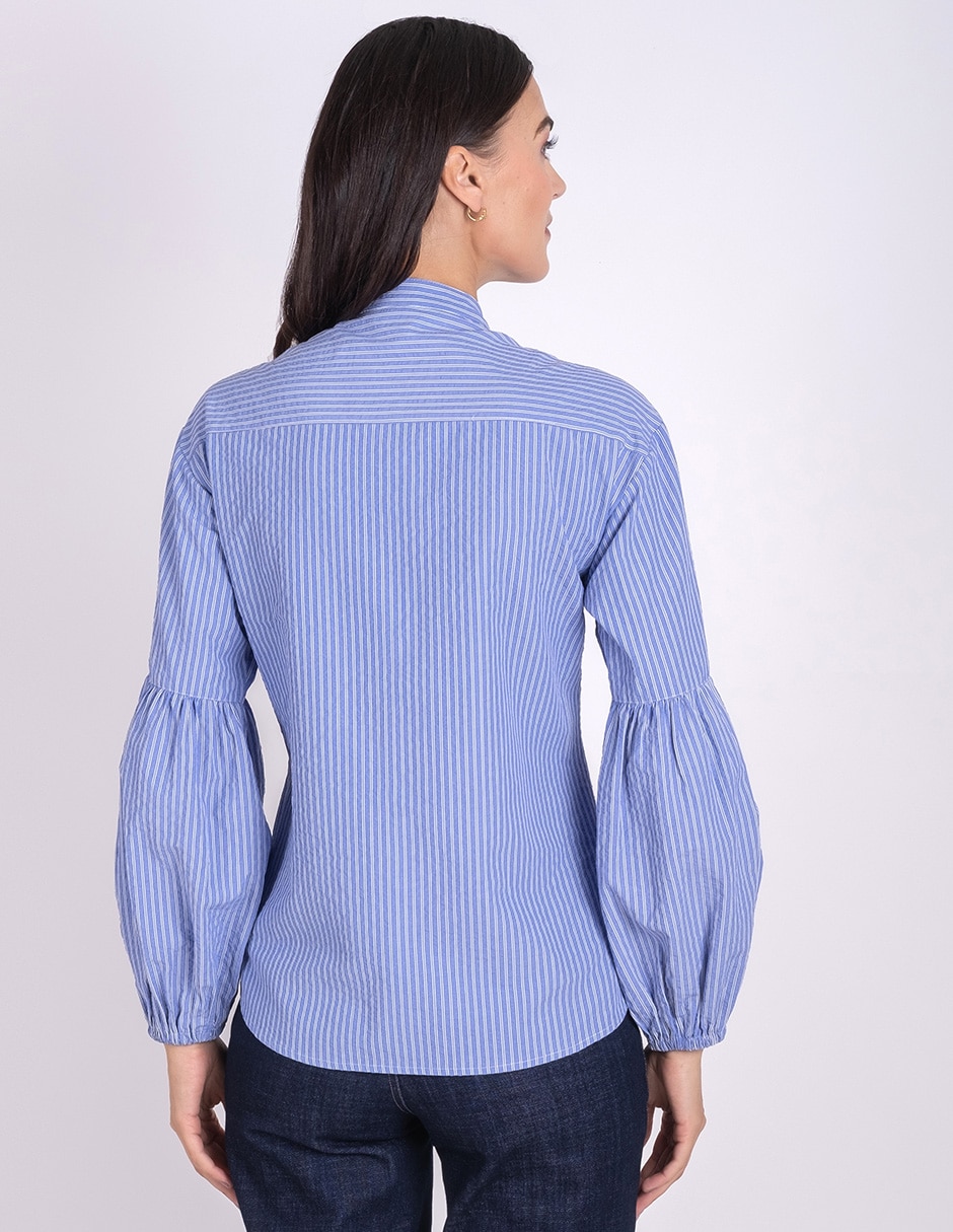 Blusa manga larga para mujer