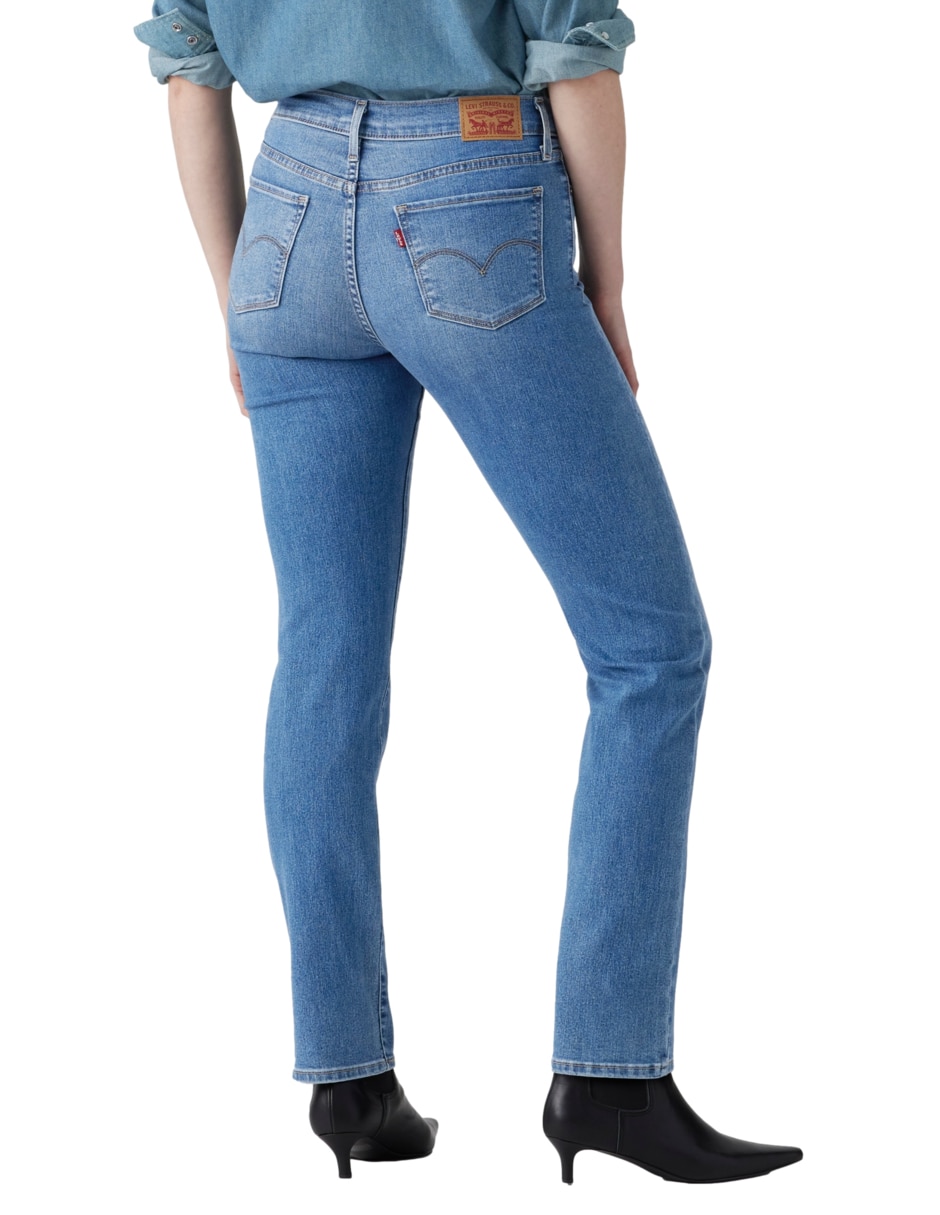 Jeans straight 314 shaping para mujer 3