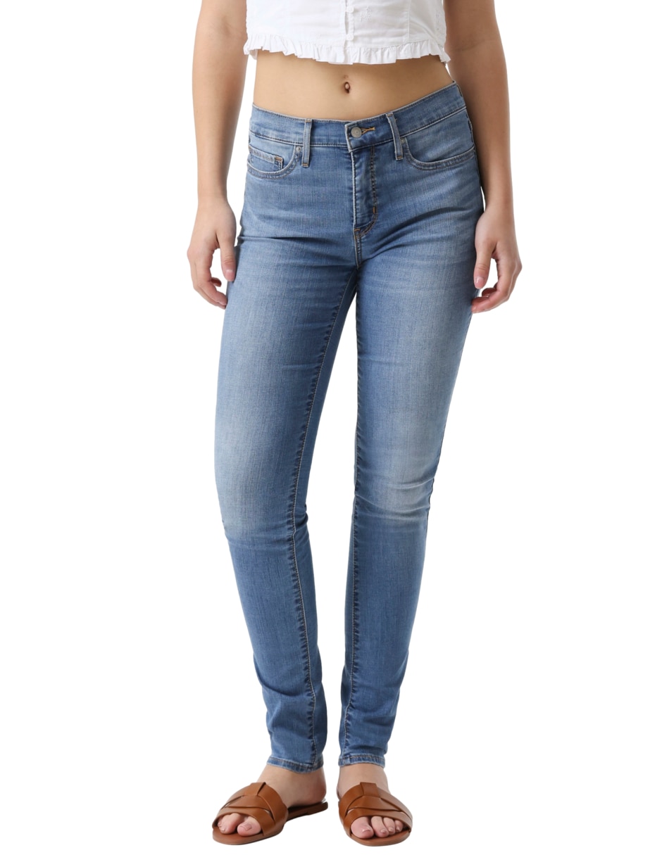 Jeans skinny cintura Levi's para mujer