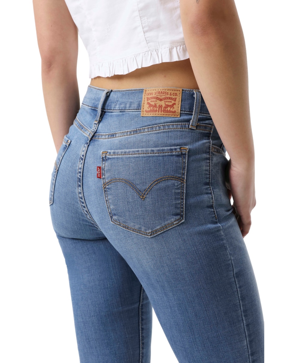 Jeans skinny cintura Levi's para mujer