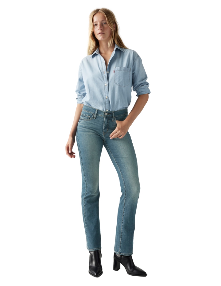 Jeans bota 315 para mujer