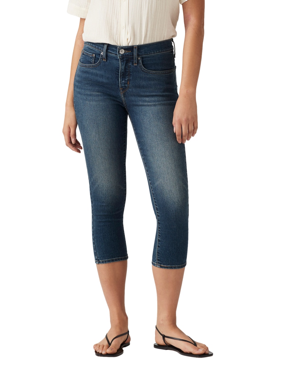 Jeans capri skinny 311 para mujer 2