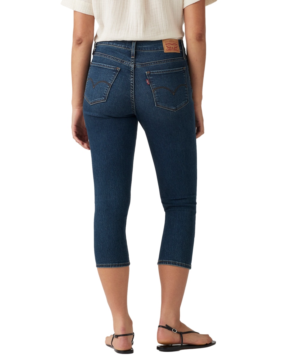 Jeans capri skinny 311 para mujer 4