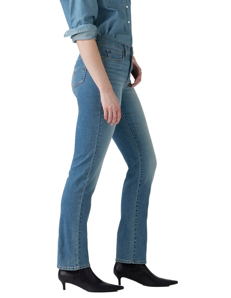 Jeans straight314para mujer 3