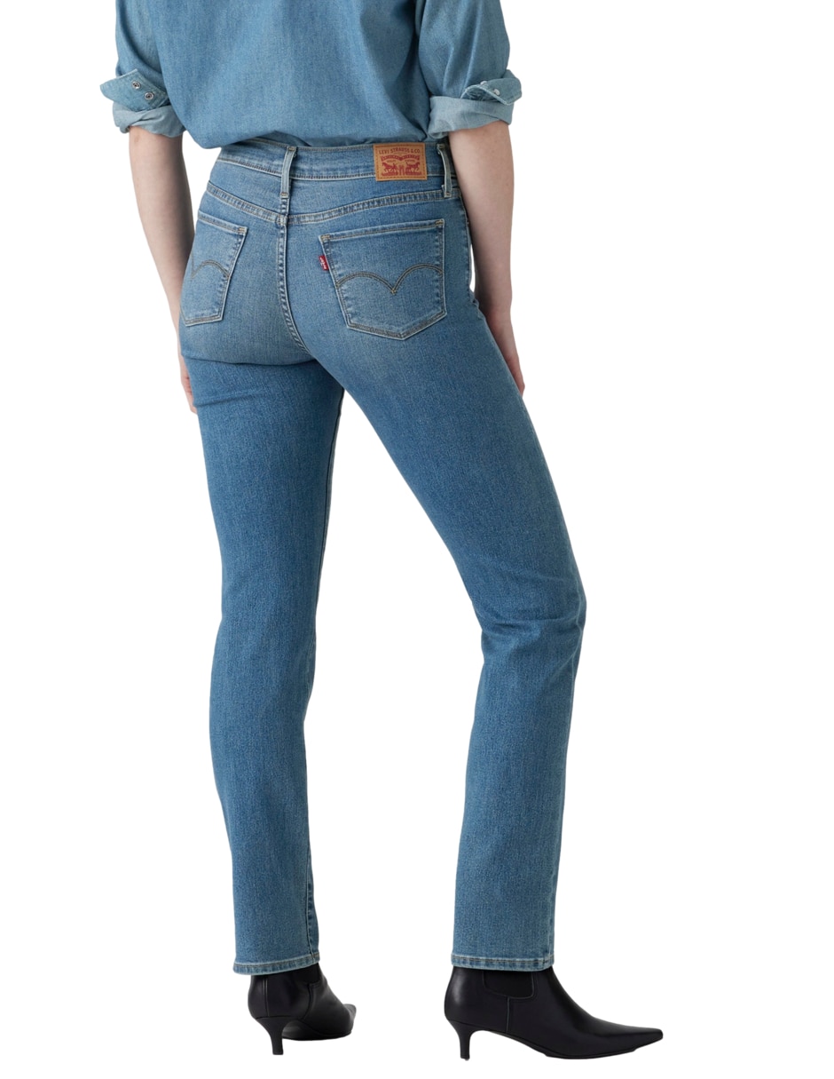 Jeans straight314para mujer 4