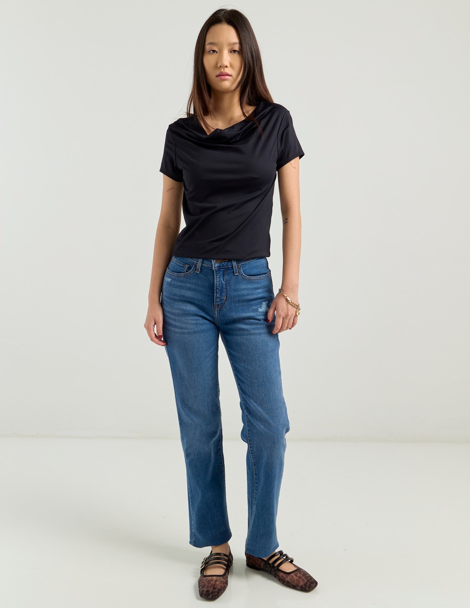 Jeans straight para mujer