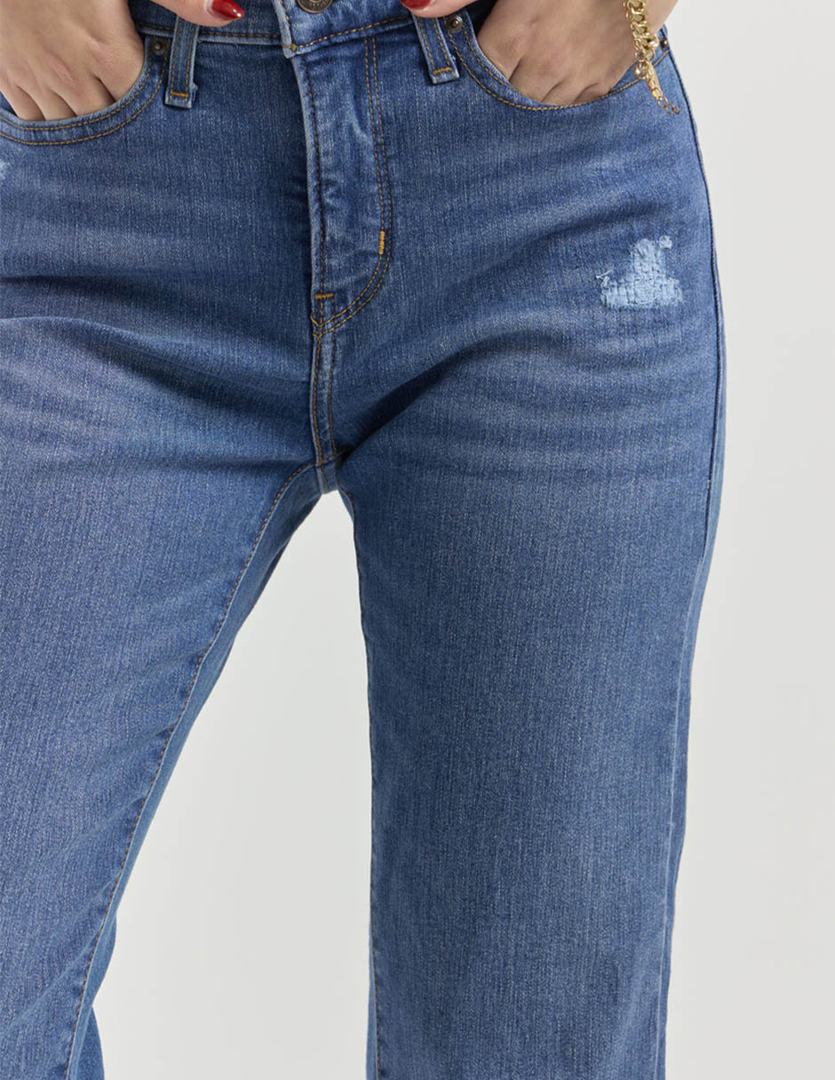 Jeans straight para mujer