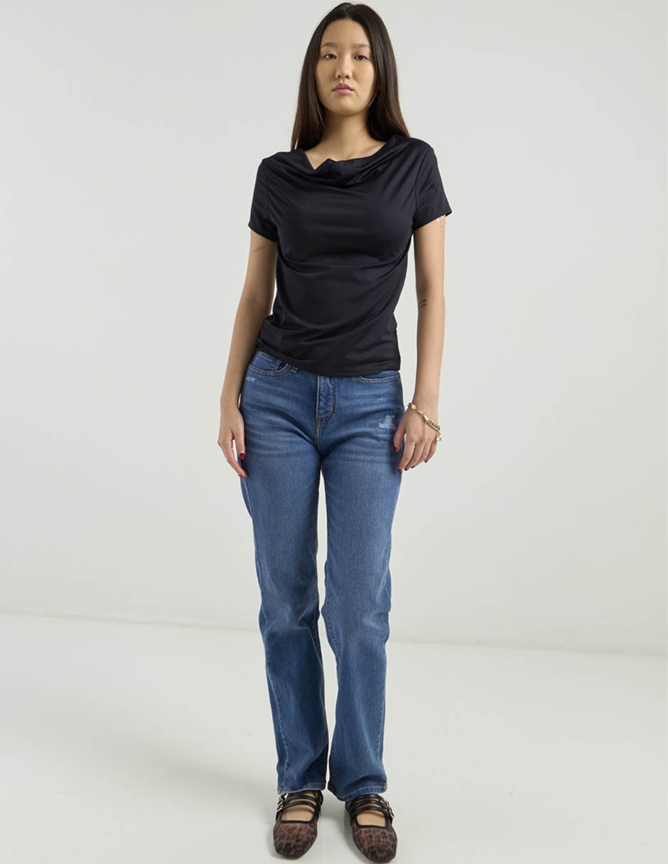 Jeans straight para mujer