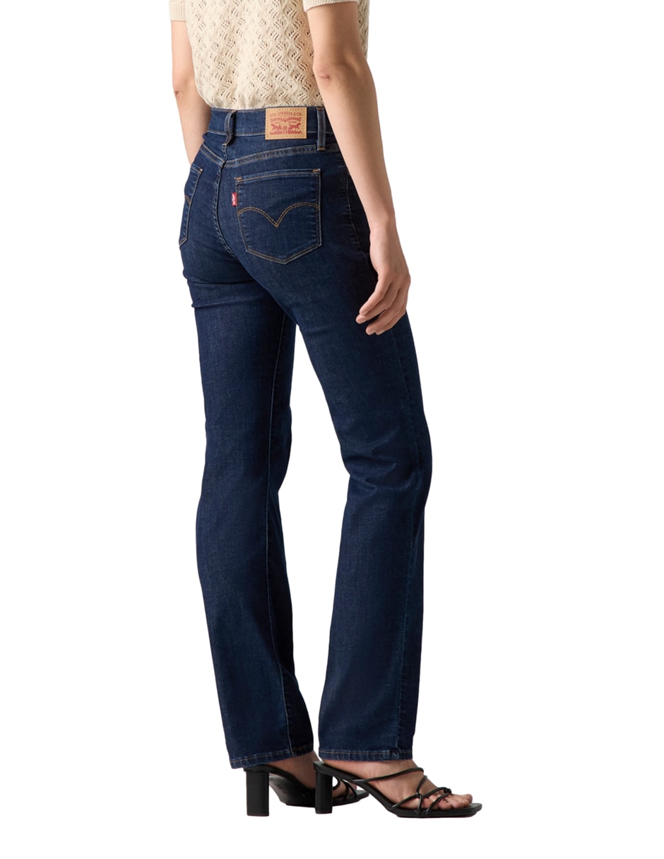 Jeans straight 314 para mujer 3