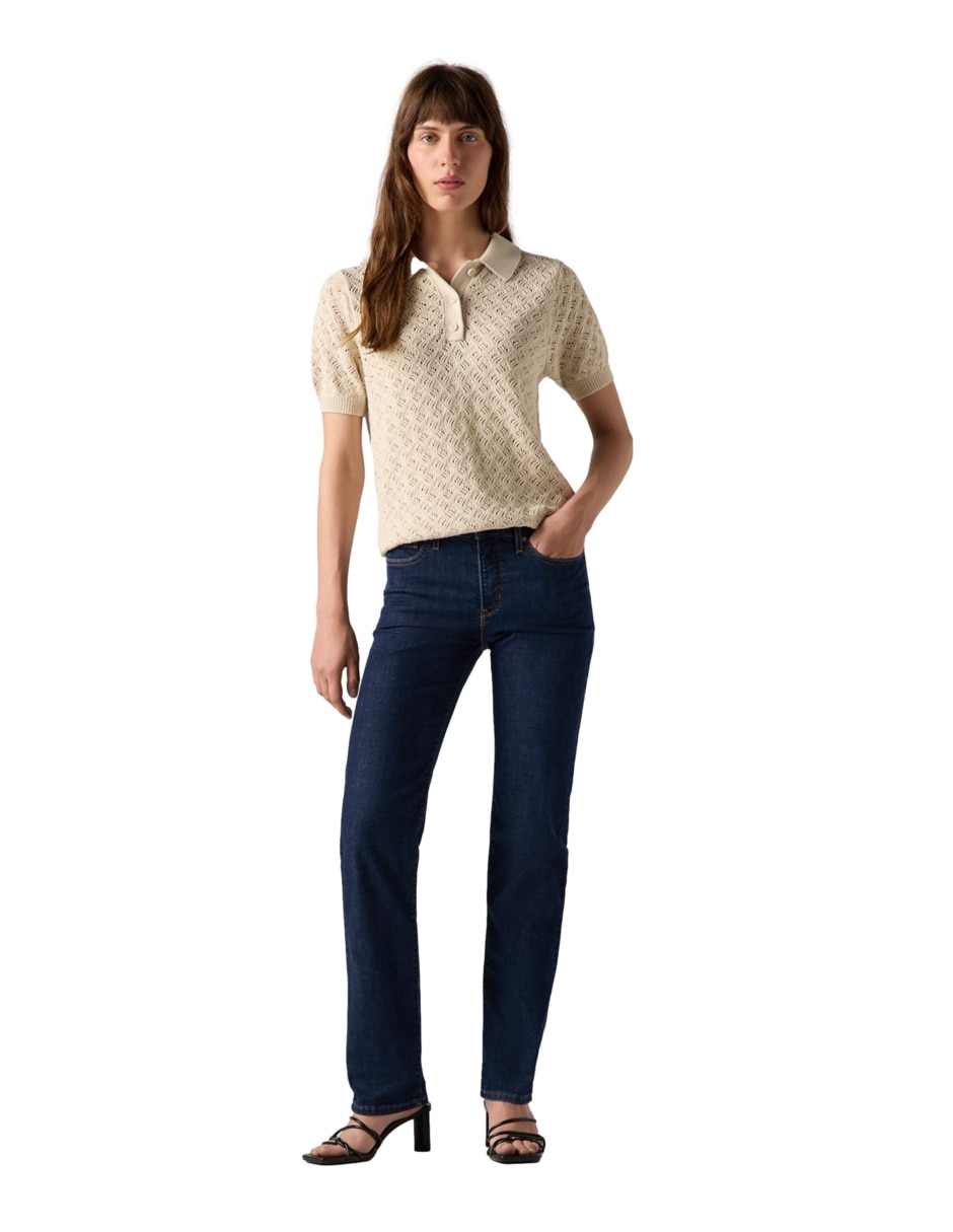 Jeans straight 314 para mujer 2