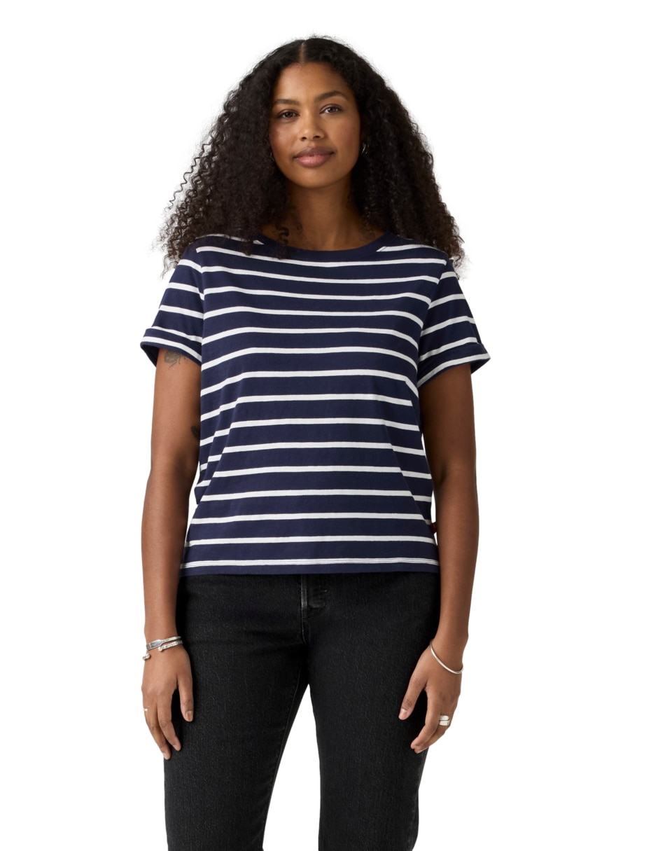 Playera manga corta Levi'S cuello redondo para mujer